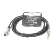 INVOTONE ACM1003/BK - микрофонный кабель,6,3 джек моно-XLR (мама), длина 3 м