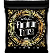 ERNIE BALL 2568 - струны для акустической гитары ALUMINUM 11/52