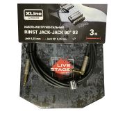 Xline Cables RINST JACK-JACK 9003 Кабель Угловой инструментальный 3м