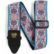 ERNIE BALL 4666 - гитарный ремень Jacquard с рисунком Pink Paisley