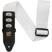 ERNIE BALL 4259 - гитарный ремень Pickholder, полипропилен с кармашками под 3 медиатора/белый