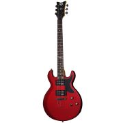 Schecter SGR S-1 MRED Гитара электрическая Double cut, 6 струн, чехол вкомплекте