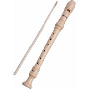 HOHNER 9318 Блокфлейта сопрано, немецкая система, пластиковый корпус, разборная - 3 части, цвет - сл