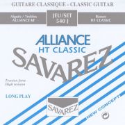Savarez 540J Alliance HT Classic Комплект струн для класс. гитары, сил.натяжение, посеребренные,