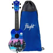 FLIGHT ULTRA S-42 Snow -укулеле сопрано,серия Ultra,полностью из поликарбоната