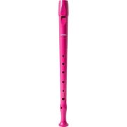 HOHNER B95084PI - Блокфлейта сопрано, немецкая система, пластик, 1 часть, цвет розовый