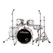 LDrums 5001011 Барабанная установка, белая