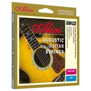 Alice AW432P-SL Комплект струн для акустической гитары,11-52,