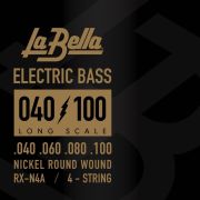La Bella RX-N4A RX – Nickel Комплект струн для бас-гитары,40-100