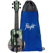 FLIGHT ULTRA S-40 Deep Forest - укулеле сопрано, серия Ultra, полностью из поликарбоната, армированн