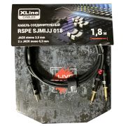 Xline Cables RSPE SJMIJJ018 Кабель специальный Mini JACK stereo3.5mm - 2 x JACK mono 6.3mm 1.8m