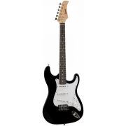 TERRIS TST-39 BK электрогитара, тип корпуса стратокастер, SSS,1V 2T, цвет черный