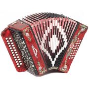Шуйская гармонь S6XL-A-RED Гармонь «Чайка 204» 25х25-II