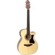 CRAFTER HT-100CE/OP.N -электроакустическая гитара, верхняядека ель, корпус кр.дерево, цвет натур