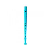 HOHNER B95084LB - Блокфлейта сопрано, немецкая система, пластик, 1 часть, цвет голубой