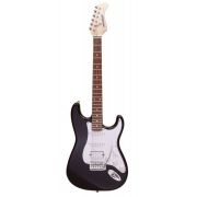 Fernandes LE-1Z BLK/L электрогитара Stratocaster HSS, цвет - чёрный