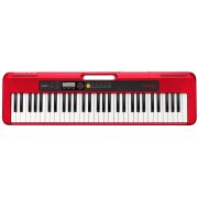 Casio CT-S200RD синтезатор с автоаккомпанементом, 61 клавиша, 48 полифония, 400 тембров, 77 стил