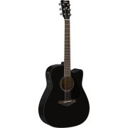 YAMAHA FGX800C BLACK Гитара электроакустическая