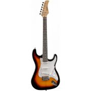 TERRIS TST-39 SB электрогитара, тип корпуса стратокастер, SSS, 1V 2T, цвет санберст