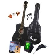 Foix FFG-2038CAP-BK-MAT Акустическая гитара + Аксессуары