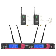 Xline MD-968B Радиосистема двухканальная c двумя поясными передатчиками