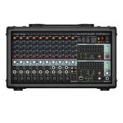 BEHRINGER PMP2000D - микшер-усилит, 2x500 Вт на 8 Ом (2 x 1000 Вт на 4 Ом),14 каналов