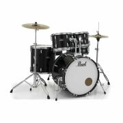 Pearl RS525SC/C31 ударная установка из 5-ти барабанов, цвет Jet Black, стойки и тарелки в комп