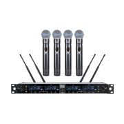 XLINE WS-1200A Радиосистема четырёхканальная c четыремя ручными передатчиками